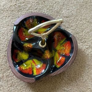 Sequoia Pottery USA 618 Multi Color Candy Dish